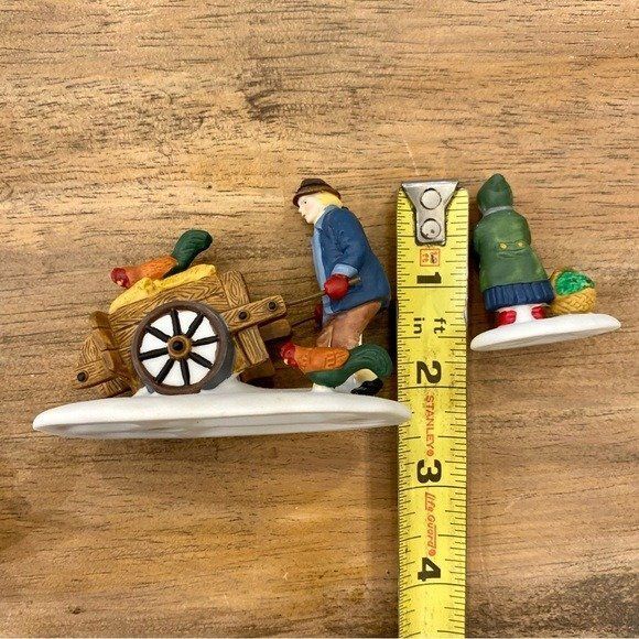 Department 56 Harvest Seed Cart #5645-6 Retired Heritage Village Collection - Picture 8 of 9